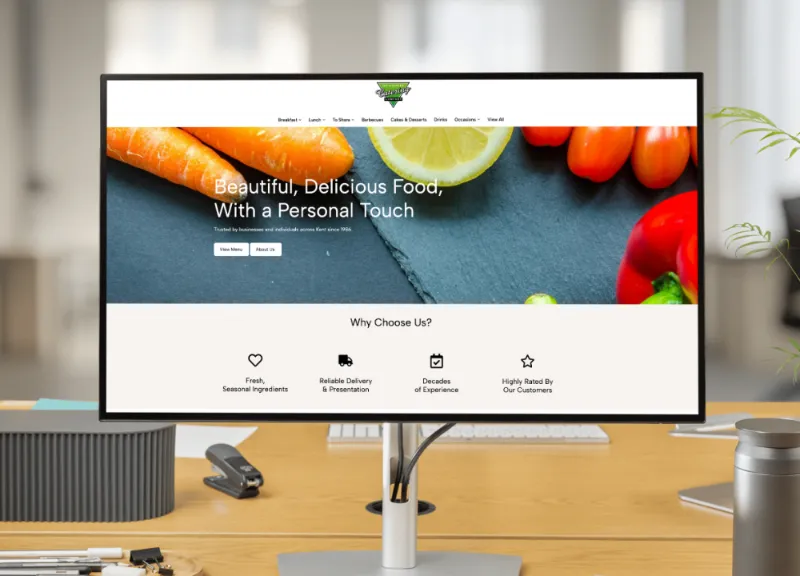 Ashford Catering Company website